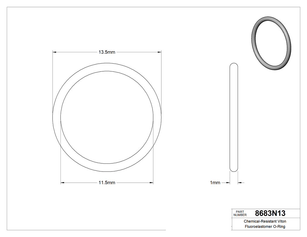 Technical drawing - 8683N13